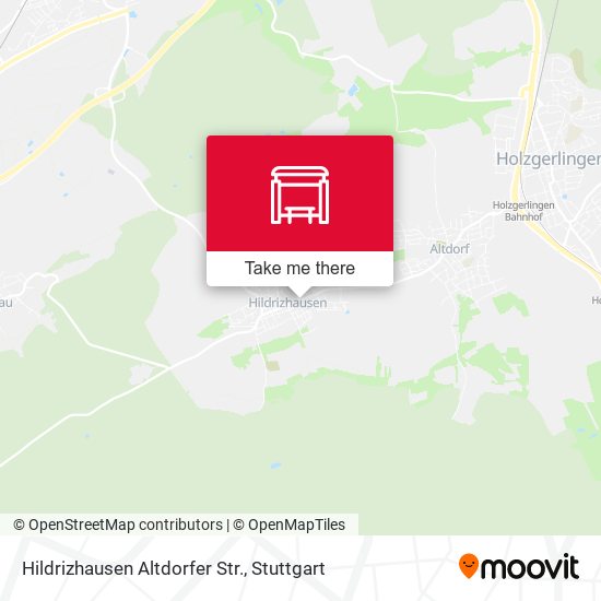 Hildrizhausen Altdorfer Str. map