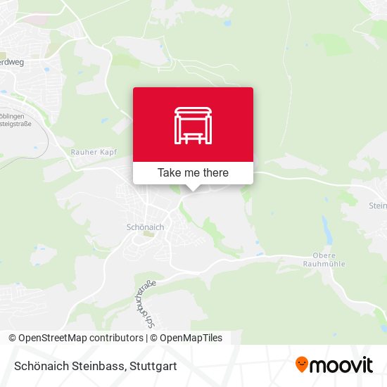 Schönaich Steinbass map