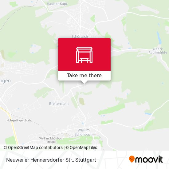 Карта Neuweiler Hennersdorfer Str.