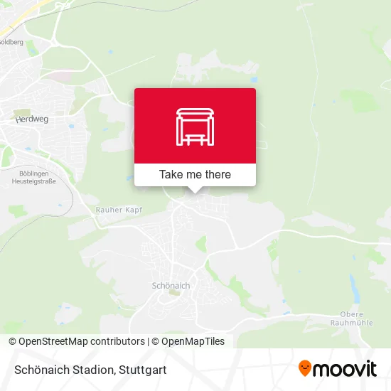 Карта Schönaich Stadion