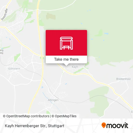 Карта Kayh Herrenberger Str.