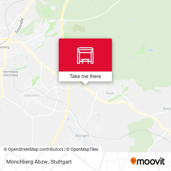 Карта Mönchberg Abzw.