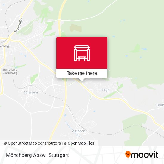 Карта Mönchberg Abzw.