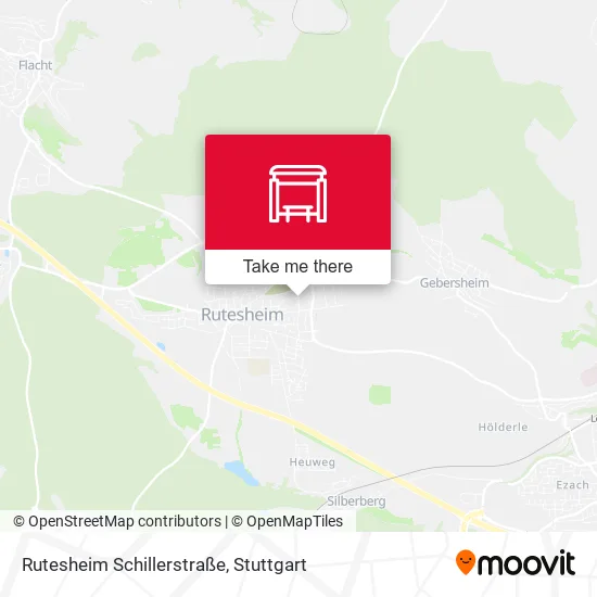 Карта Rutesheim Schillerstraße