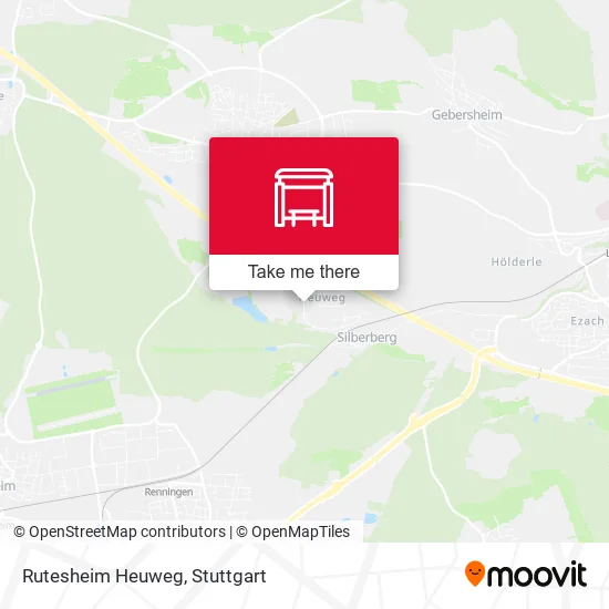 Карта Rutesheim Heuweg