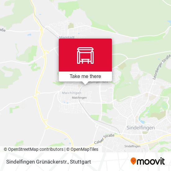 Sindelfingen Grünäckerstr. map