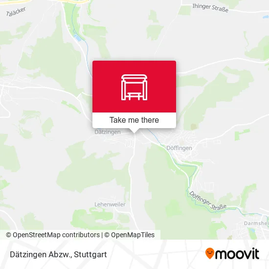 Карта Dätzingen Abzw.