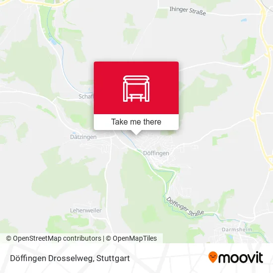 Карта Döffingen Drosselweg
