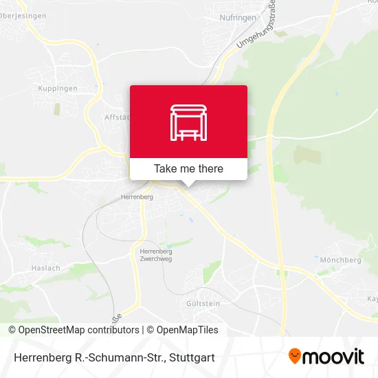Карта Herrenberg R.-Schumann-Str.