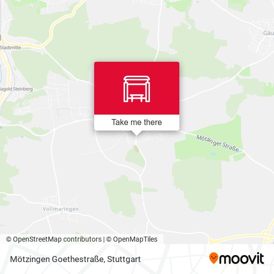 Карта Mötzingen Goethestraße
