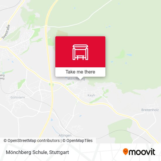 Mönchberg Schule map