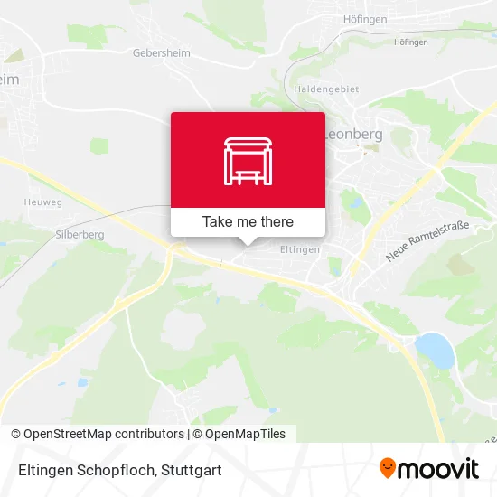 Карта Eltingen Schopfloch