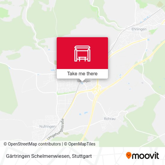Gärtringen Schelmenwiesen map