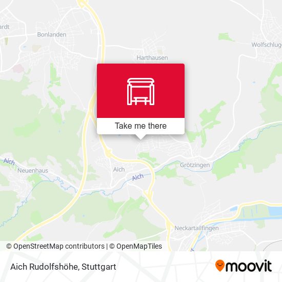 Карта Aich Rudolfshöhe