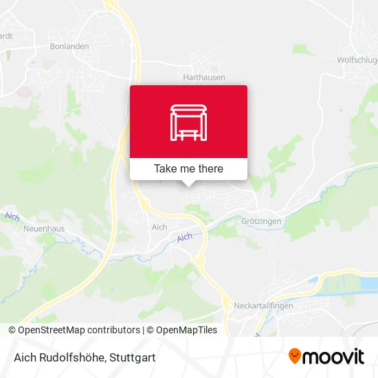 Карта Aich Rudolfshöhe