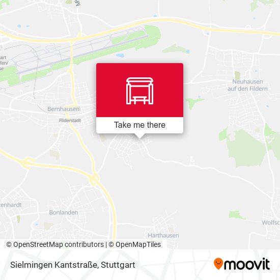 Sielmingen Kantstraße map
