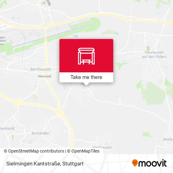 Карта Sielmingen Kantstraße