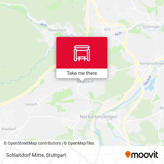 Карта Schlaitdorf Mitte