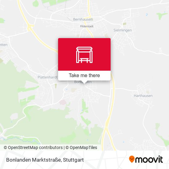 Bonlanden Marktstraße map