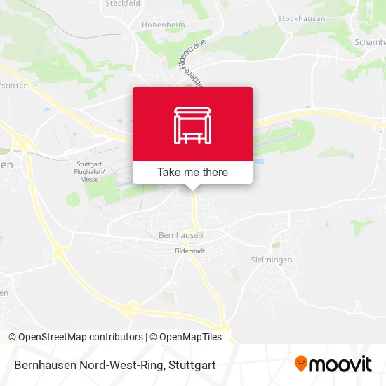 Карта Bernhausen Nord-West-Ring