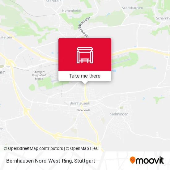 Карта Bernhausen Nord-West-Ring