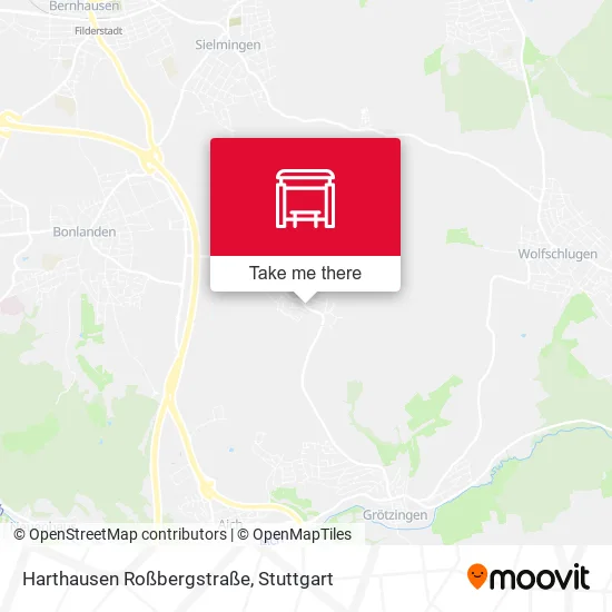 Карта Harthausen Roßbergstraße