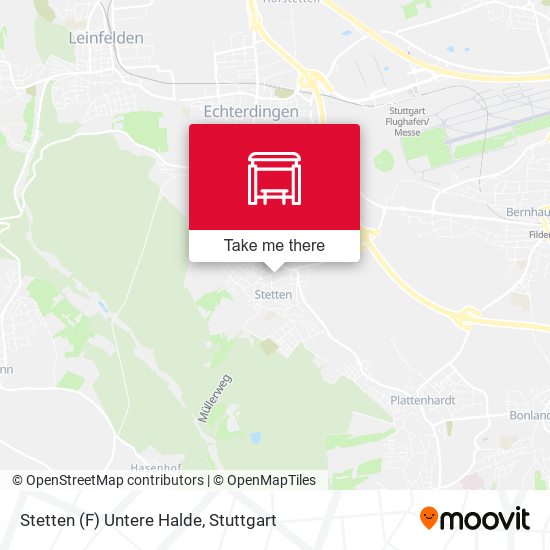 Карта Stetten (F) Untere Halde