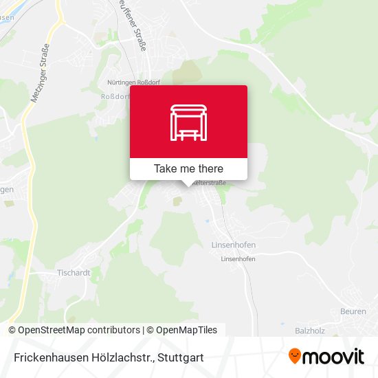 Frickenhausen Hölzlachstr. map