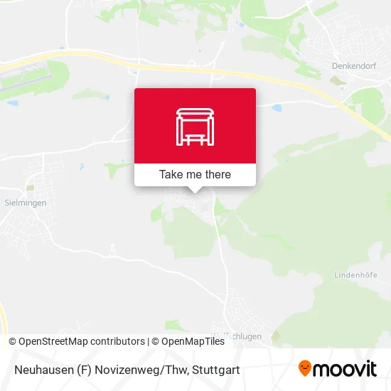 Карта Neuhausen (F) Novizenweg/Thw