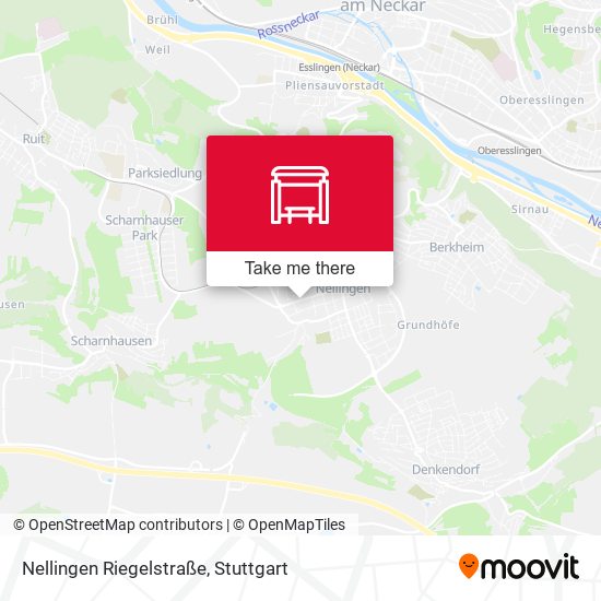 Nellingen Riegelstraße map