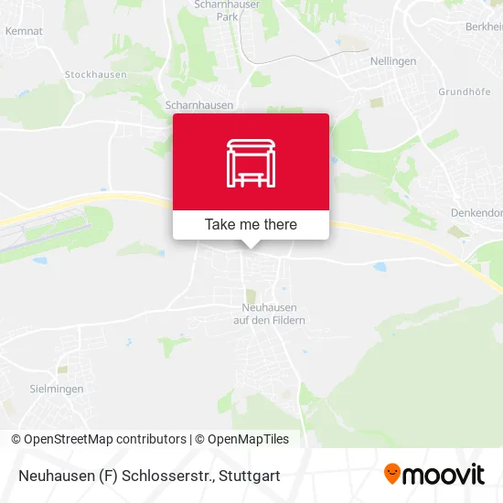 Карта Neuhausen (F) Schlosserstr.