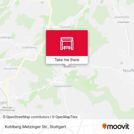Карта Kohlberg Metzinger Str.