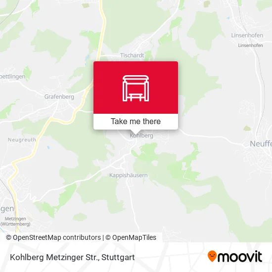 Карта Kohlberg Metzinger Str.