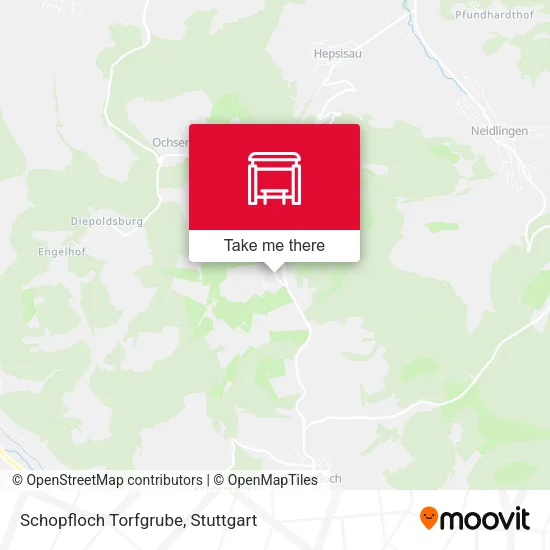 Карта Schopfloch Torfgrube