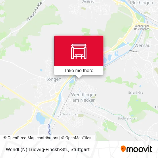 Карта Wendl.(N) Ludwig-Finckh-Str.