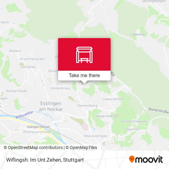 Карта Wiflingsh. Im Unt.Zehen