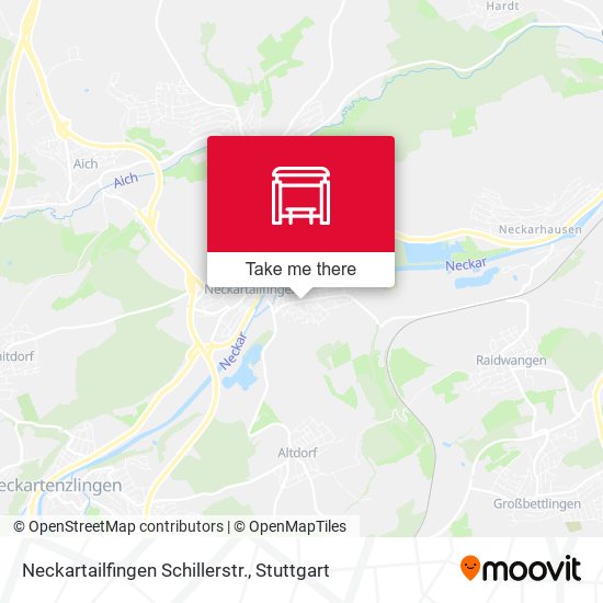 Neckartailfingen Schillerstr. map
