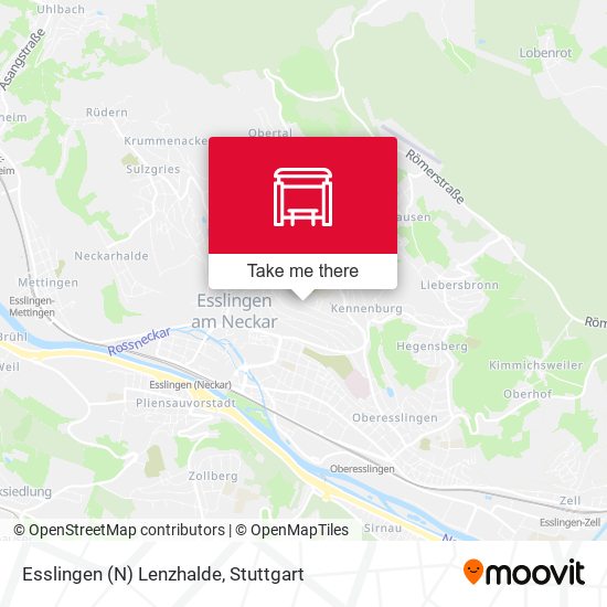 Карта Esslingen (N) Lenzhalde