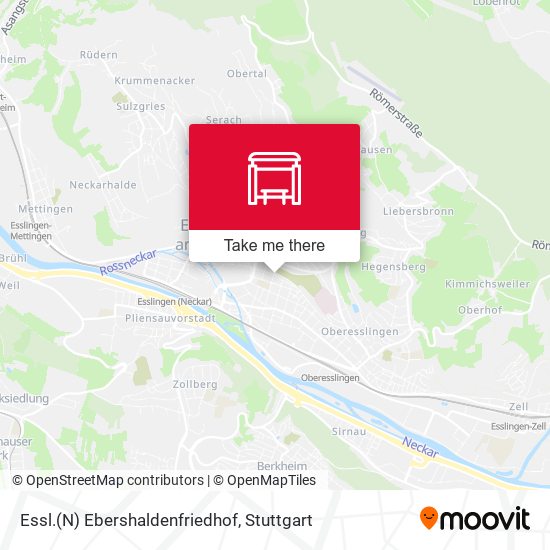 Карта Essl.(N) Ebershaldenfriedhof