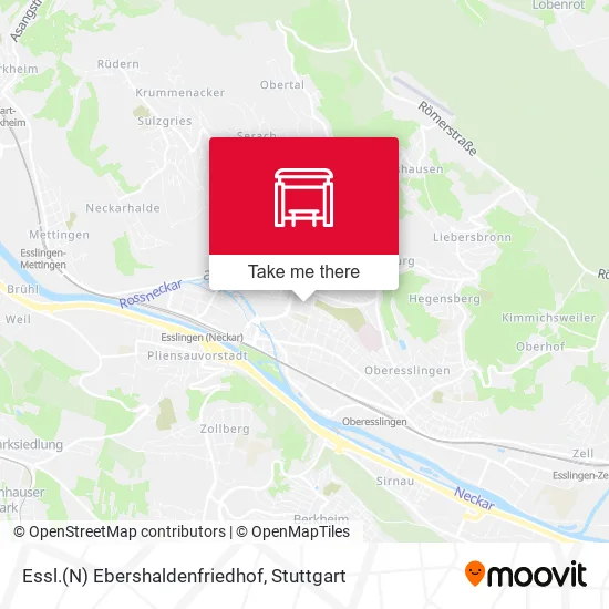 Карта Essl.(N) Ebershaldenfriedhof