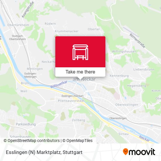 Esslingen (N) Marktplatz map