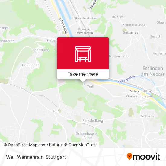 Weil Wannenrain map
