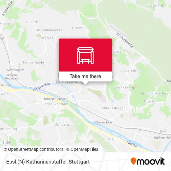 Карта Essl.(N) Katharinenstaffel