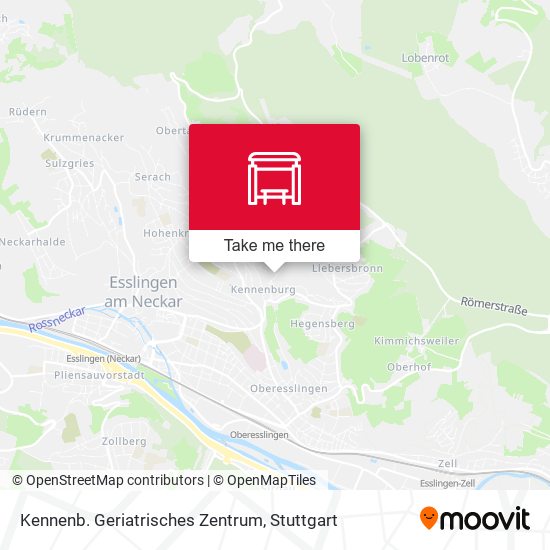 Kennenb. Geriatrisches Zentrum map