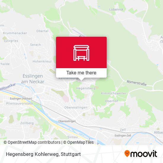 Hegensberg Kohlerweg map