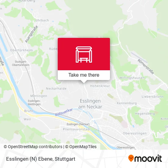 Карта Esslingen (N) Ebene