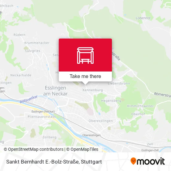 Карта Sankt Bernhardt E.-Bolz-Straße