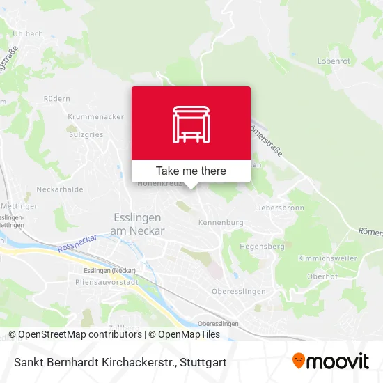 Карта Sankt Bernhardt Kirchackerstr.