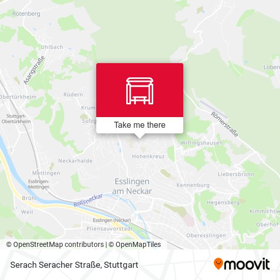 Serach Seracher Straße map
