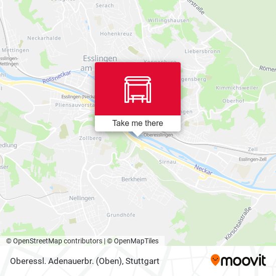 Oberessl. Adenauerbr. (Oben) map